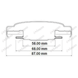 KOREK WLEWU PALIWA CASE 58 mm 3137474R1