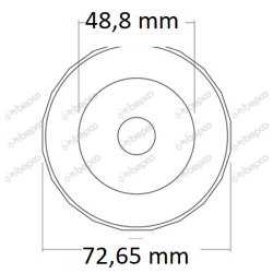 KOREK WLEWU PALIWA CASE 47 mm 3221253R1