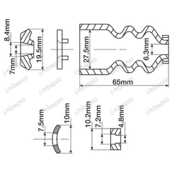 ZESTAW NAPRAWCZY POMPKI HAMULCOWEJ DAVID BROWN K964572