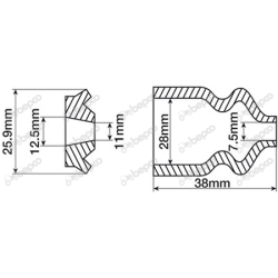 ZESTAW NAPRAWCZY CYLINDERKA HAMULCOWEGO DAVID BROWN K965765