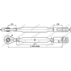 WIESZAK PODNOŚNIKA JOHN DEERE 6300 AL159543