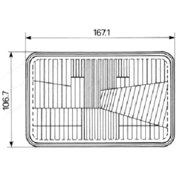 REFLEKTOR PRZEDNI CASE JOHN DEERE DAVID BROWN AL75338