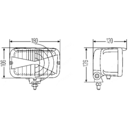 REFLEKTOR HALOGEN JOHN DEERE 5080 6010 CASE CF60 MAMMUT AL77589