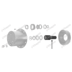 WAŁEK ATAKUJĄCY SATELITY Z18/Z22 CASE FENDT FORD JOHN DEERE L41123