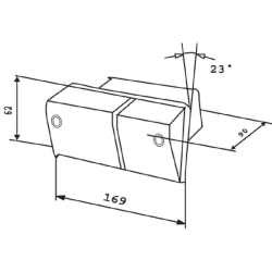 LAMPA PRZEDNIA PRAWA MASSEY FERGUSON LANDINI 1425884M93