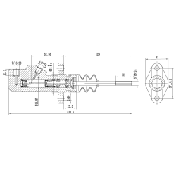 POMPKA HAMULCOWA MASSEY FERGUSON 590 690 LANDINI 661910 1874957M91