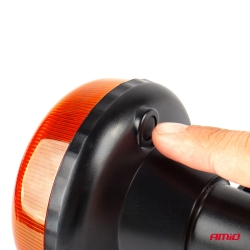 LAMPA OSTRZEGAWCZA W21p NA TRZPIEŃ 18LED 12/24V