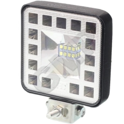 LAMPA ROBOCZA HALOGEN LED, 23 LED KWADRATOWA, 9-36V, 83x83x20mm