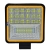 LAMPA ROBOCZA HALOGEN LED, 42 LED + OBRYSOWA DIODA, KWADRATOWA,