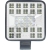 LAMPA ROBOCZA HALOGEN LED, 29 LED KWADRATOWA, 10-36V, 83x83x20mm