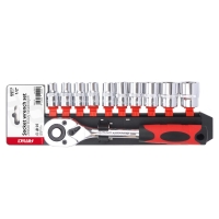 ZESTAW KLUCZY NASADOWYCH 1/2" 11 szt 10-24 AMIO